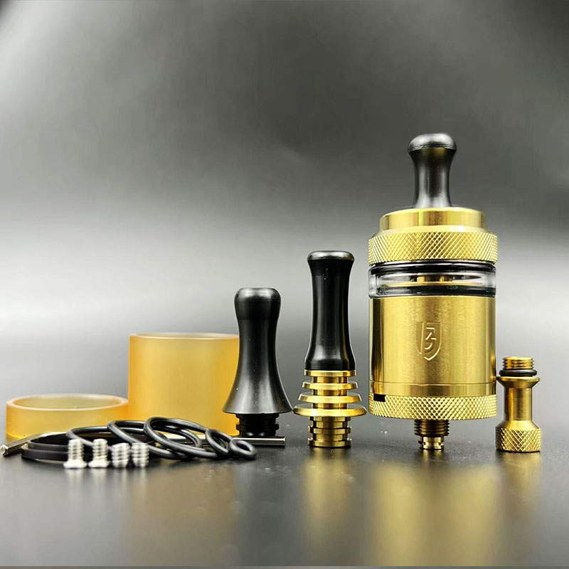Vafflee Berserker V3 MTL RTA Atomizer BSKR B3 MTL Tank 2ml/6ml 24mm Top Fill Single Coil With 3 MTL Drip Tips Rebuildable Tank RTA - Image 5