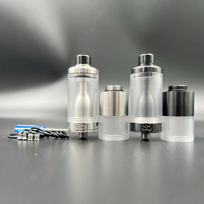 Vafflee CloudOneX Cloud One X RTA Rebuildable Tank Atomizer 3.3ml 22mm Diameter SS316 Delrin Drip Tip for 510 Thread Vape Mod - Image 5
