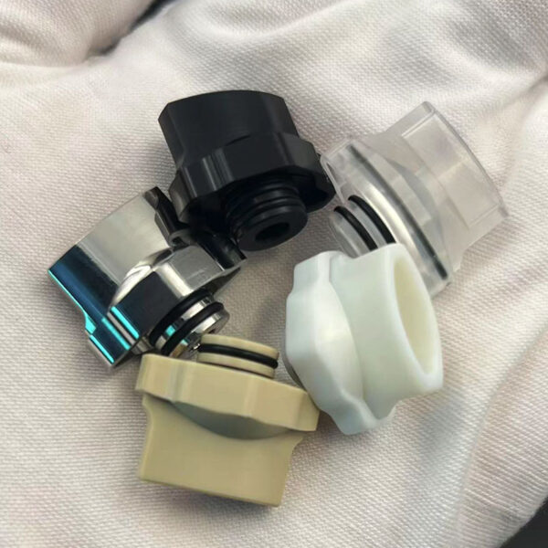 Vafflee 510 Drip Tip monarchy mohawk Whistle shaped flat Mouthpiece Narrow Bore Drip Tip for SXK BB / Billet Box Mod Vape Accessory