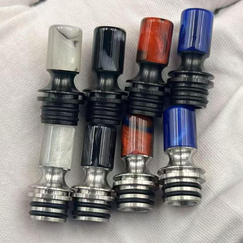 Vafflee Ivant Style 510 MTL Drip Tip Stainless Steel+POM Heat Resistance Mouthpiece for RDA RTA Tank Atomizer Cigarette Accessory - Image 3