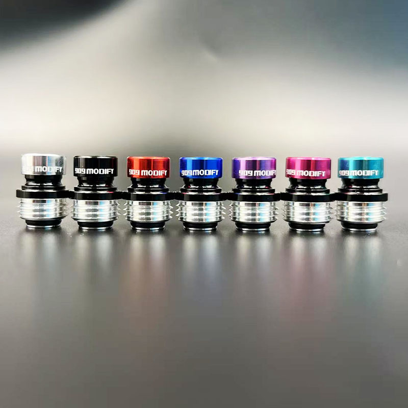 Vafflee New BB Style 909 Drip Tip Aluminium for Billet box / BB / Boro Tank vape accessories