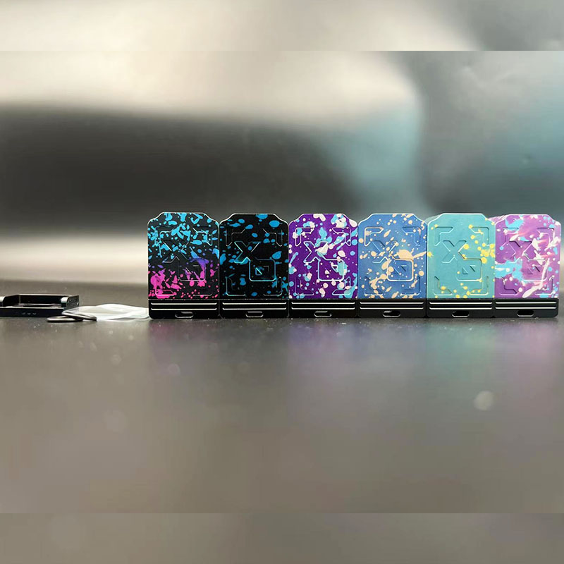 Vaffle Customized WICK'D XO Style Boro Tank WICK D XO Boro Tank aluminum for BB / Billet AIO Box Mod Kit - Image 13