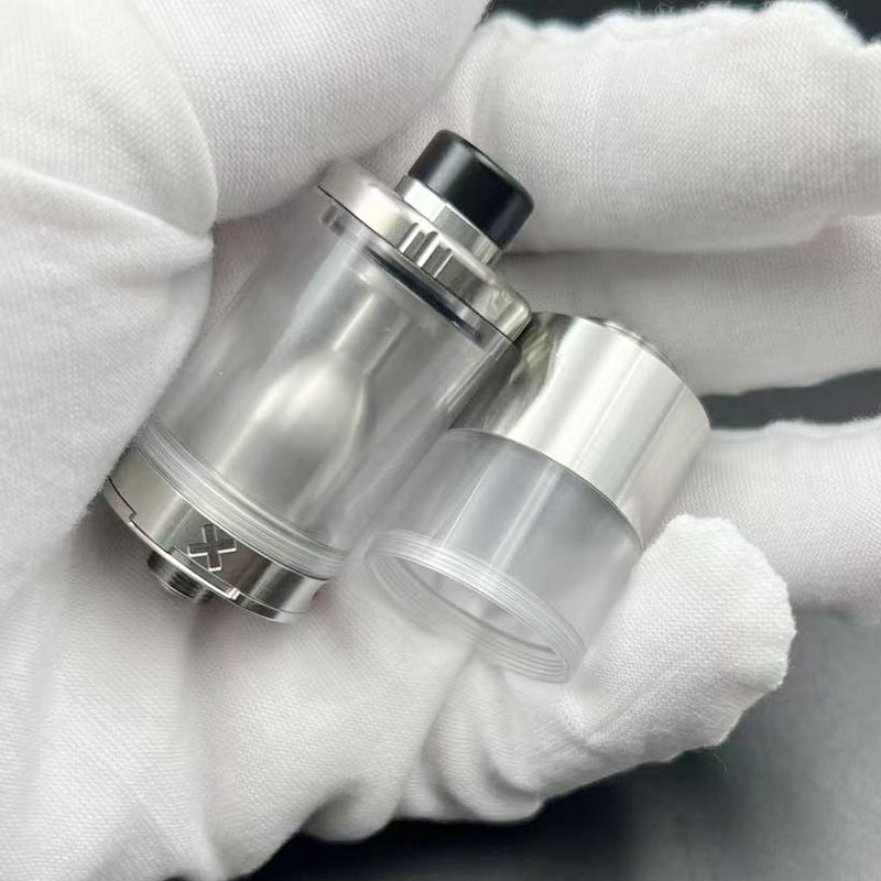 Vafflee CloudOneX Cloud One X RTA Rebuildable Tank Atomizer 3.3ml 22mm Diameter SS316 Delrin Drip Tip for 510 Thread Vape Mod - Image 9