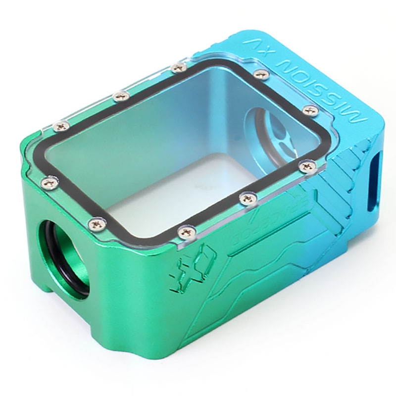 Vafflee Mission XV Style SpacePod Boro Tank for SXK BB / Billet AIO Box Mod Kit spacepod by mission xv bridge rba atomizer - Image 13