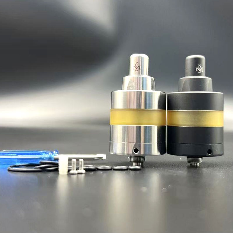 Vafflee Electronic Cigarette Kayfun Lite RTA 24mmm 2ml 3.5ml Capacity Replaceable Tank Atomizer