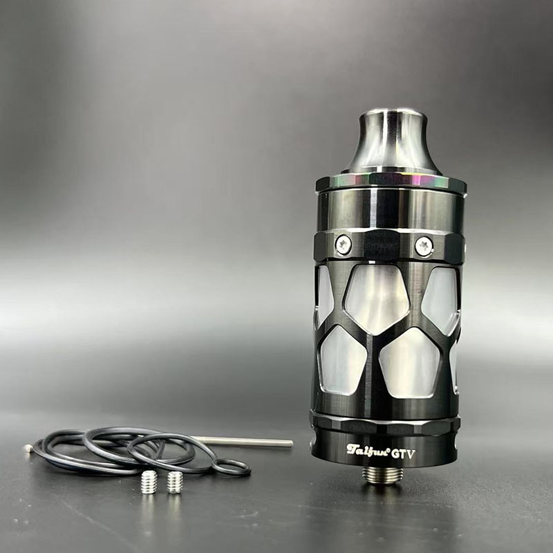 Vafflee vape Taifun GT5 RTA 25mm Typhoon GTV Rebuildable Atomizer Tank 316ss 6ml VS Taifun GTR Kayfun X RTA RDA - Image 4