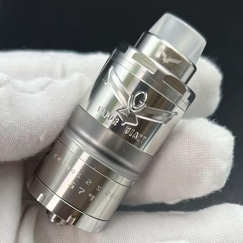 Vafflee Electronic Cigarettes Vapor Giant VG Kronos 2S RDL MTL RTA 23mm 4.5ml Rebuildable Atomizer for 510 Thread Vape Box Mod - Image 4
