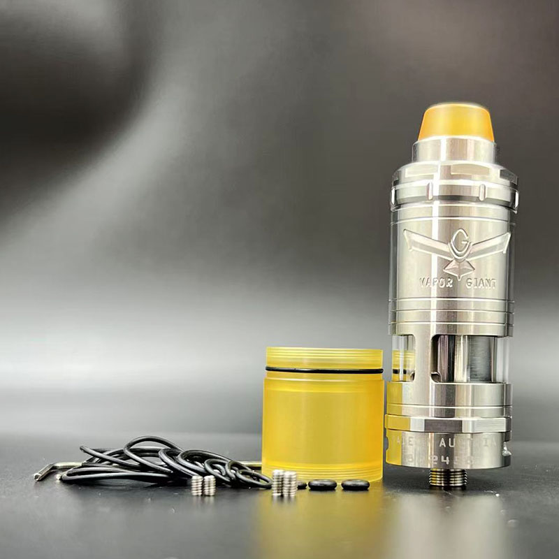 Vafflee Electronic Cigarettes Vapor Giant VG v6s RTA Rebuildable Atomizer for 510 Thread Vape Box Mod - Image 4