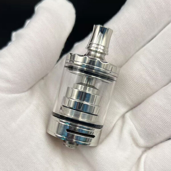 Vafflee  Diplomat nano RDL Short style RTA vape Atomizer 23mm Top Filling Single Coil nano tank - Image 4