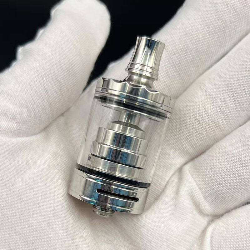Vafflee  Diplomat nano RDL Short style RTA vape Atomizer 23mm Top Filling Single Coil nano tank - Image 4