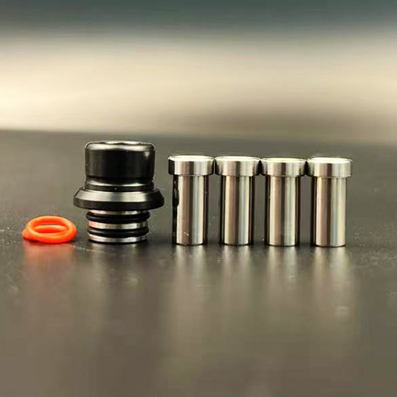 Vafflee Mission Style 510 Drip Tip Set 1.5mm 2.5mm 3.7mm 4.5mm With 4 Replacement for SXK BB Box Mod Vape Mouthpiece Accessories - Image 7