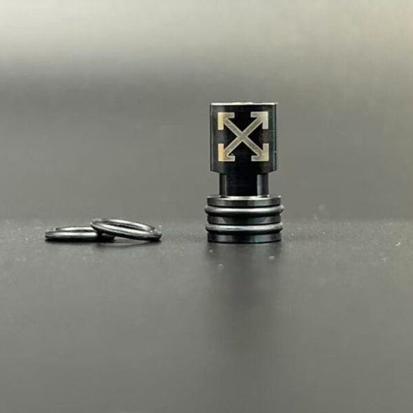Vafflee Square off tip 510 Drip Tip 316SS Small Caliber Mouthpiece MTL Dripper for Billet BB Tank Box Mod - Image 4