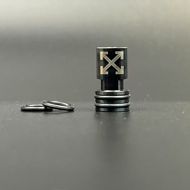 Vafflee Square off tip 510 Drip Tip 316SS Small Caliber Mouthpiece MTL Dripper for Billet BB Tank Box Mod - Image 4
