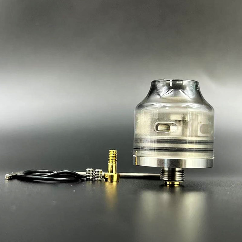 Vafflee WASP Nano RDA Atomizer 316 SS 22mm diameter Single Coil Rebuildable Tank With BF Squonk Pin - Image 6