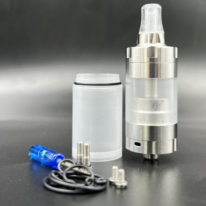 Vafflee BY-Ka V10 by ka 10 MTL RTA Atomizer 5ml 22mm 316ss Top Fill Single Coil Rebuildable Vape Tank With 1.2mm 1.4mm 1.7mm AFC Pins - Image 3