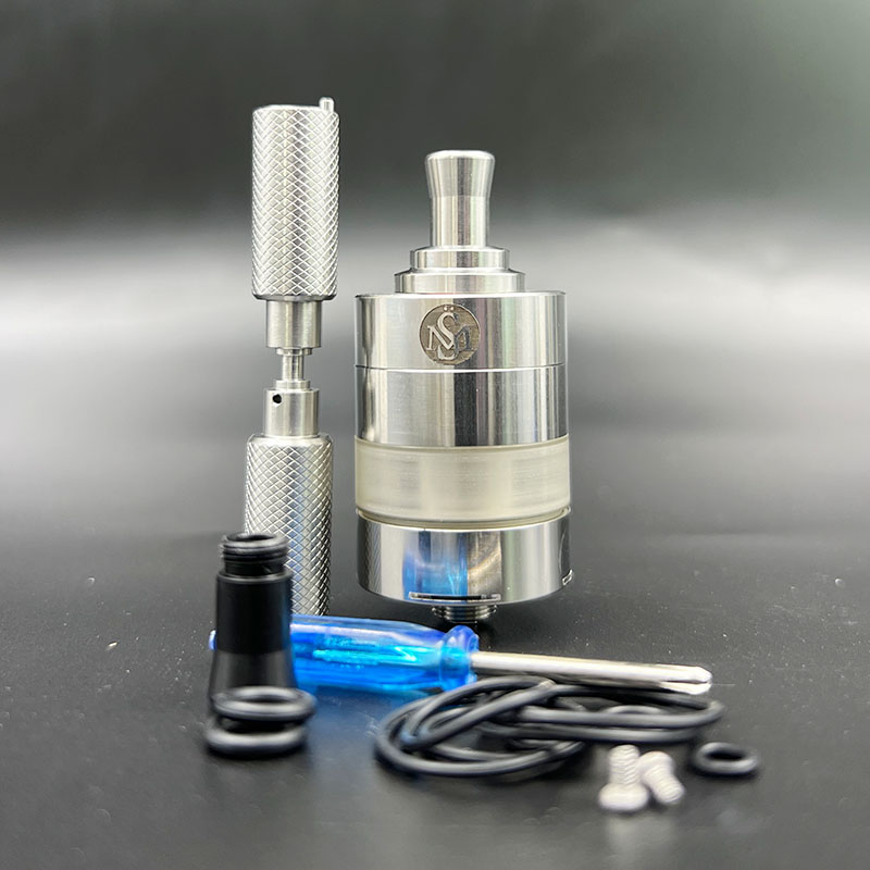 Vafflee vape Kayfun X MTL RTA Rebuildable 22/24mm 316ss 3.0ml Top Fill Single Coil Airflow Intake Adjustable Vaporizer Tank - Image 9