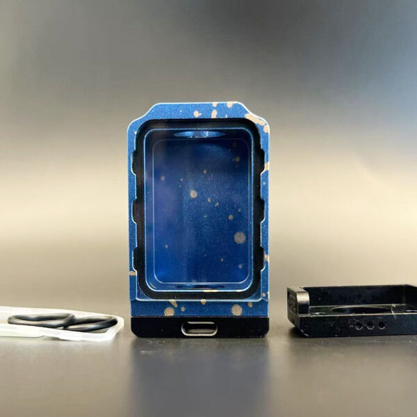 Vaffle Customized WICK'D XO Style Boro Tank WICK D XO Boro Tank aluminum for BB / Billet AIO Box Mod Kit - Image 4
