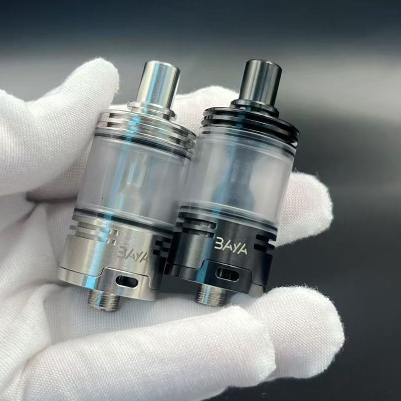 Vafflee Baya RTA Atomizer 316ss 22mm 4.2ml Single Coil Rebuildable Tank With 1.0/1.5/2.0/2.5mm AFC Pins Аnd Side Air Kit - Image 2