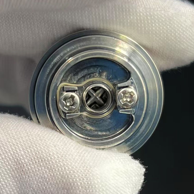 Vafflee Style Diplomat RDL RTA Atomizer 23mm Mirror Polished Single Coil Rebuildable Tank with 2.0/2.5/3.0/3.5/4.0mm air pin - Image 5