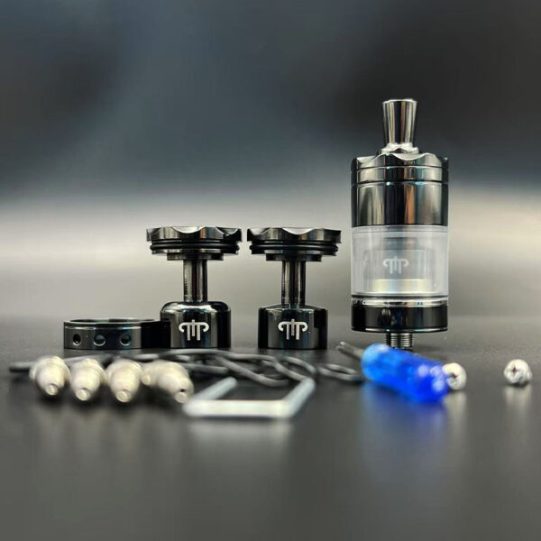Vafflee vape Diplomat RTA MTL Atomizer 23mm 316ss Polishing Single Coil Rebuildable Tank Bottom Airflow with 3 Chambers And 5 Air pins - Image 5
