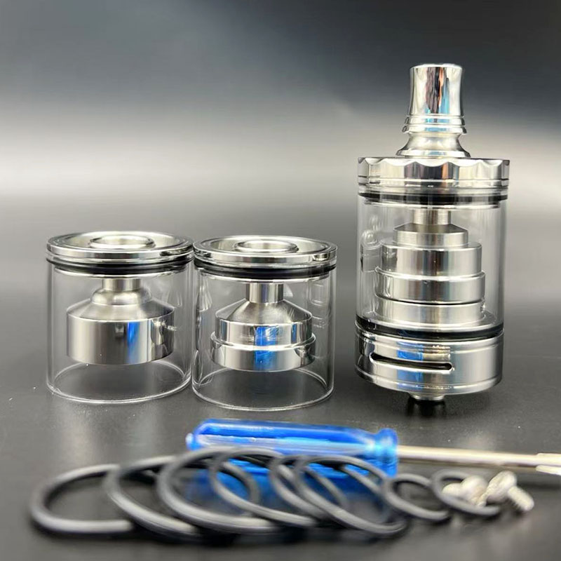 Vafflee  Diplomat nano RDL Short style RTA vape Atomizer 23mm Top Filling Single Coil nano tank