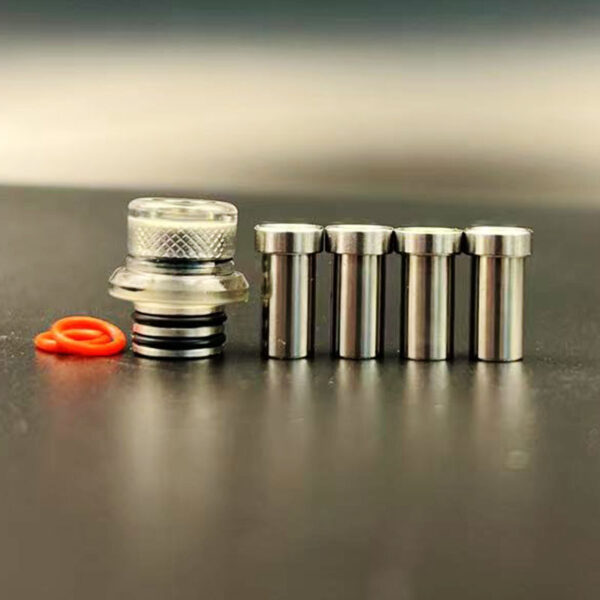 Vafflee Mission Style 510 Drip Tip Set 1.5mm 2.5mm 3.7mm 4.5mm With 4 Replacement for SXK BB Box Mod Vape Mouthpiece Accessories - Image 6
