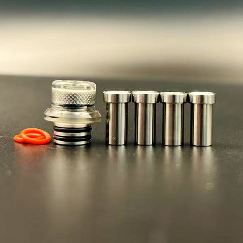 Vafflee Mission Style 510 Drip Tip Set 1.5mm 2.5mm 3.7mm 4.5mm With 4 Replacement for SXK BB Box Mod Vape Mouthpiece Accessories - Image 6