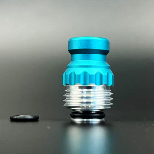 Vafflee Electronic Cigarettes Nuke Drip Tip Mouthpiece for Billet Box Mod BB DNA 60w Mods 510 Thread Aluminum Material Vape Accessory - Image 4