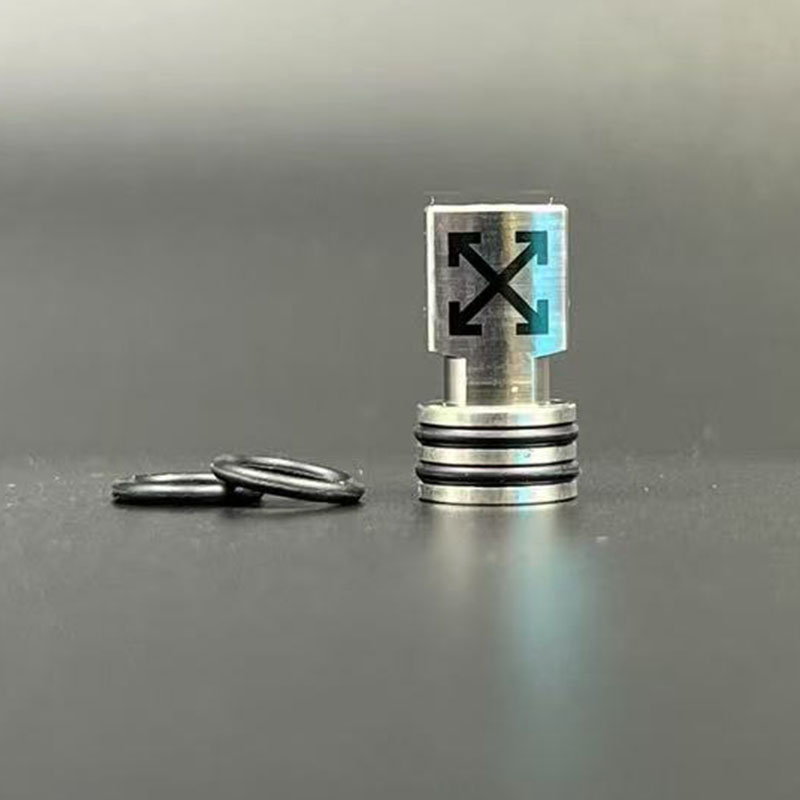 Vafflee Square off tip 510 Drip Tip 316SS Small Caliber Mouthpiece MTL Dripper for Billet BB Tank Box Mod - Image 5