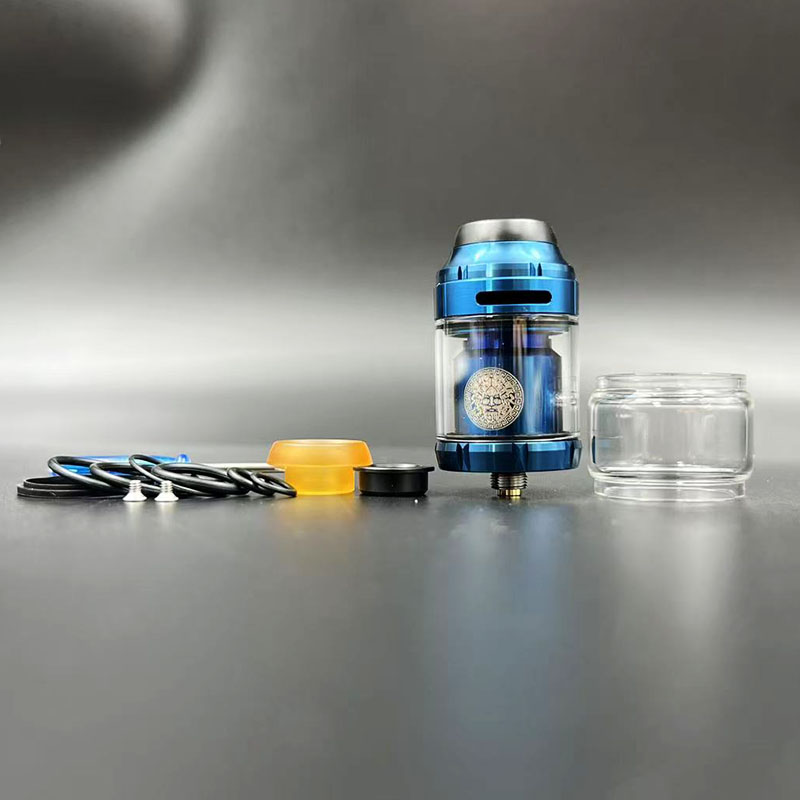 Vafflee Zeus x Mesh RTA Atomizer 3.5/4.5ml Diameter 25mm 316ss Dual Coil Rebuildable RTA Tank Vape E-cigarette - Image 5