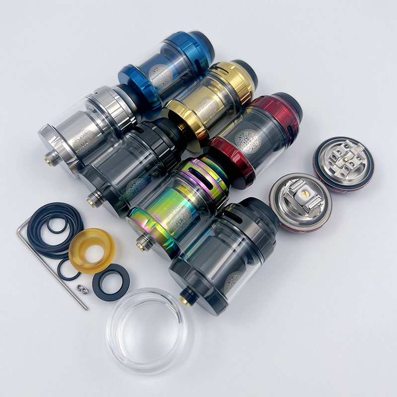 Vafflee Zeus X RTA Vape Replaceable Atomizer 25mm 3.5ml/4.5ml Electronic Cigarettes Tank For 510 Thread Box Mod Vaper Smoker Ecig Pen