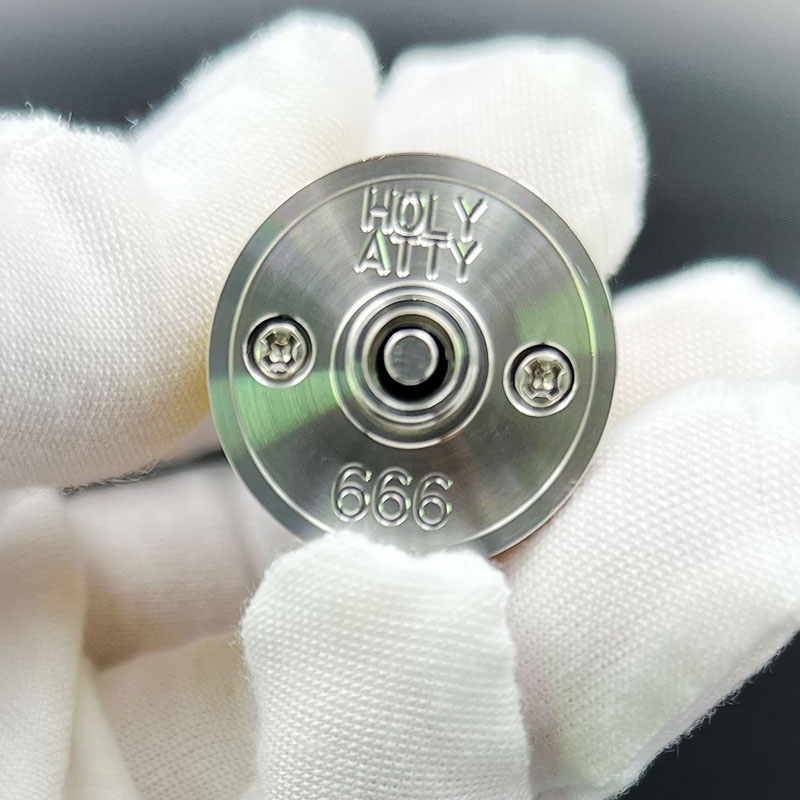 Vafflee vape Mea Culpa MTL RTA 22mm 3.5ml 316ss Single Coil Rebuildable RTA Tank Atomizer With 4 Airflow Disks Vape Vaporizer Bellcap - Image 4