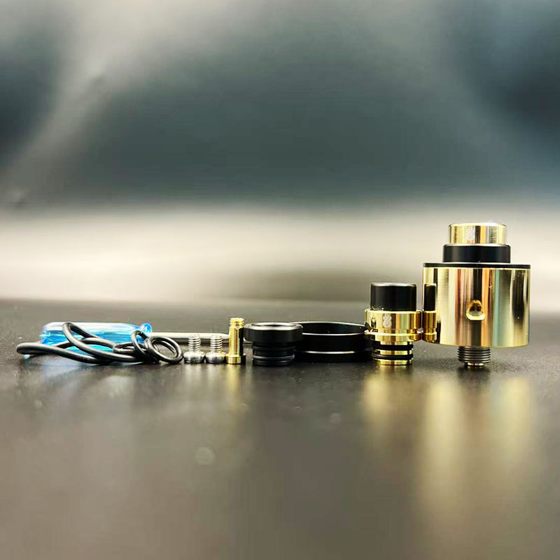 Vafflee Hussar Legacy II rda 22mm RDA 316ss Single Coil rda with bf pin air flow control Atomizer RDA - Image 5