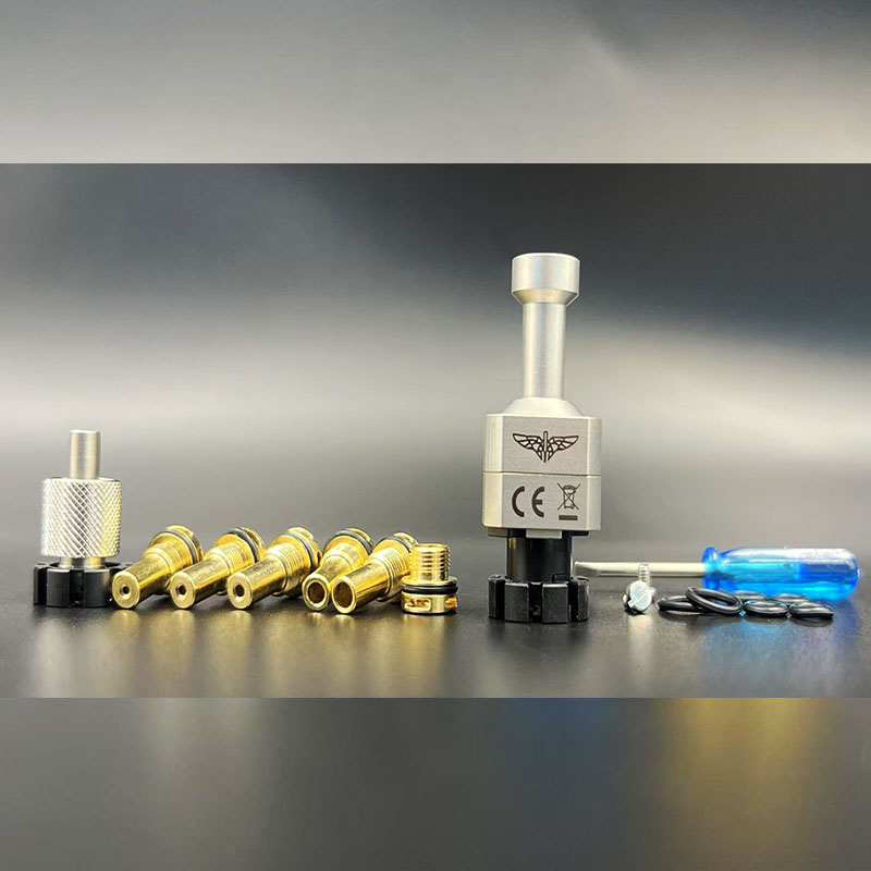 Vafflee GG Submarine RBA Bridge vape billet rba for Billet / BB / Boro Tank 316SS Air Pin 1.0/1.2/1.5/2.5/3.5/4.5mm - Image 5