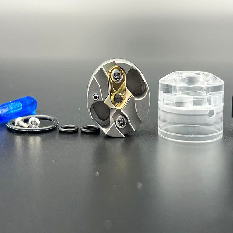 Vafflee hussar v1.0 rda 22mm RDA 316ss with bf pin air flow control Atomizer RDA - Image 4