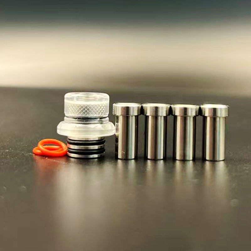 Vafflee Mission Style 510 Drip Tip Set 1.5mm 2.5mm 3.7mm 4.5mm With 4 Replacement for SXK BB Box Mod Vape Mouthpiece Accessories - Image 5