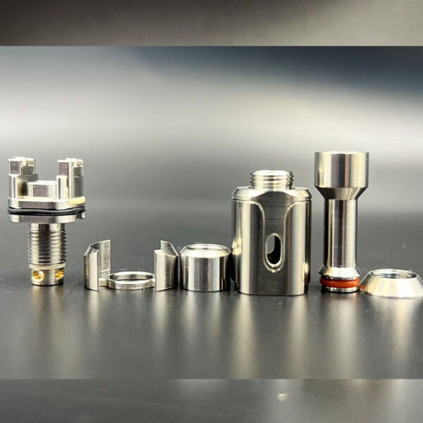 Vafflee Style Maven RBA Bridge 316SS for Billet Box BB Mod Mission XV Boro Tank with 1.0/1.2/1.5/1.8/2.0/2.5/3.0/3.5mm Air Pins - Image 7
