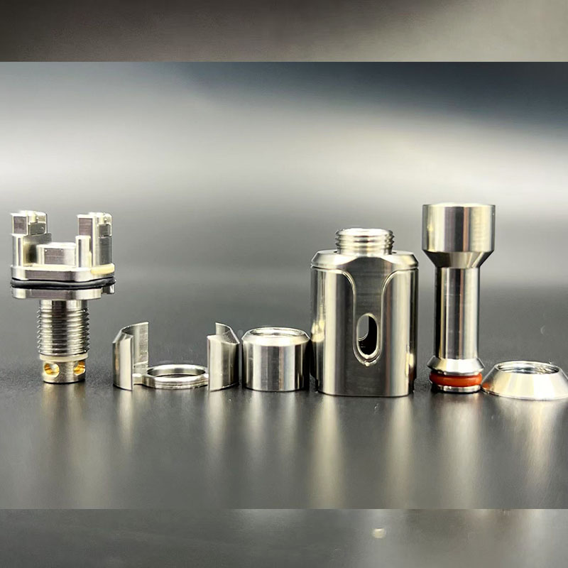 Vafflee Style Maven RBA Bridge 316SS for Billet Box BB Mod Mission XV Boro Tank with 1.0/1.2/1.5/1.8/2.0/2.5/3.0/3.5mm Air Pins - Image 7