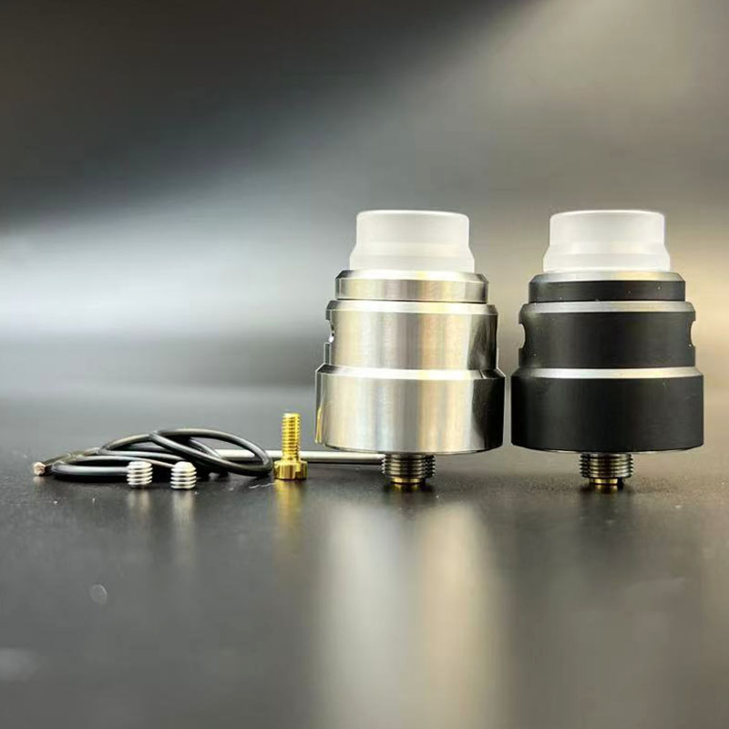 Vafflee Reload S RDA Atomizer 24mm 316ss vape rda Rebuildable Single Coil Tank With Squonk BF PIN