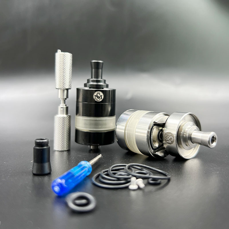 Vafflee vape Kayfun X MTL RTA Rebuildable 22/24mm 316ss 3.0ml Top Fill Single Coil Airflow Intake Adjustable Vaporizer Tank - Image 7