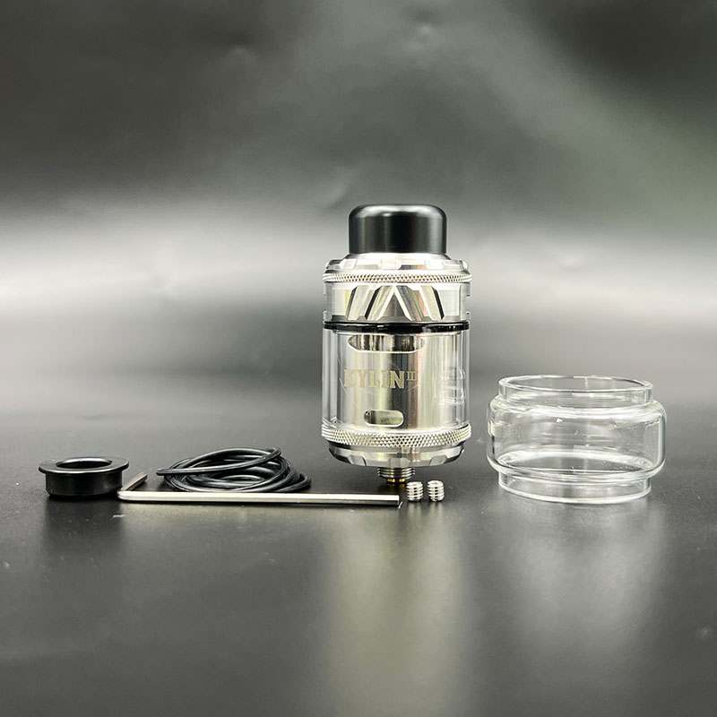 Vafflee Kylin V3 RTA Atomizer 6ml 25mm Single/Dual Coil Creative Honeycomb Airflow Rebuildable Tank Vape E-Cigarette - Image 5