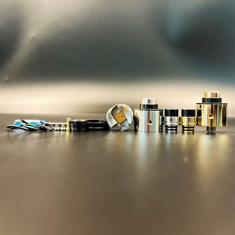 Vafflee Hussar Legacy II rda 22mm RDA 316ss Single Coil rda with bf pin air flow control Atomizer RDA - Image 6