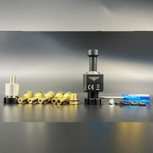 Vafflee GG Submarine RBA Bridge vape billet rba for Billet / BB / Boro Tank 316SS Air Pin 1.0/1.2/1.5/2.5/3.5/4.5mm - Image 6