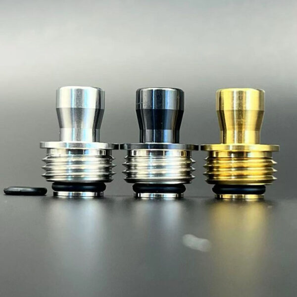 Vafflee Monarchy Mnch Style Tapered BB Thread Drip Tip For BB / Billet Box Mod Vape Accessories - Image 2