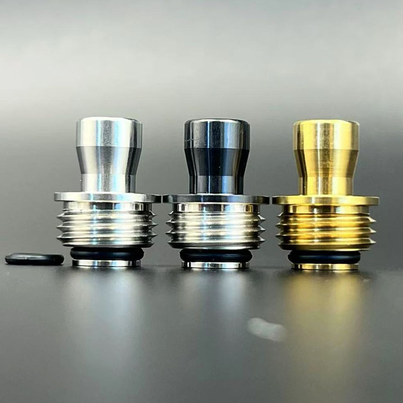 Vafflee Monarchy Mnch Style Tapered BB Thread Drip Tip For BB / Billet Box Mod Vape Accessories - Image 2