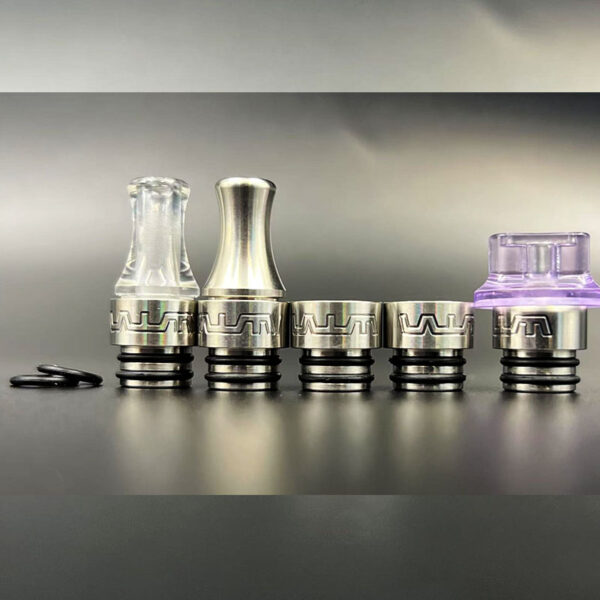 Vafflee vwm 510 drip tip 510 transfer 316SS for Flash e-Vapor V4.5s+ taifun gtr rta thank - Image 4