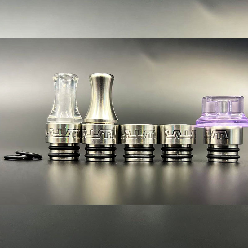 Vafflee vwm 510 drip tip 510 transfer 316SS for Flash e-Vapor V4.5s+ taifun gtr rta thank - Image 4