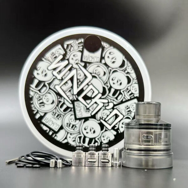 Vafflee w2ckd rda mtl rda vape tank 316ss RDA mtl tank vape rda Rebuildable Dripping Atomizer rda with BF pin - Image 5