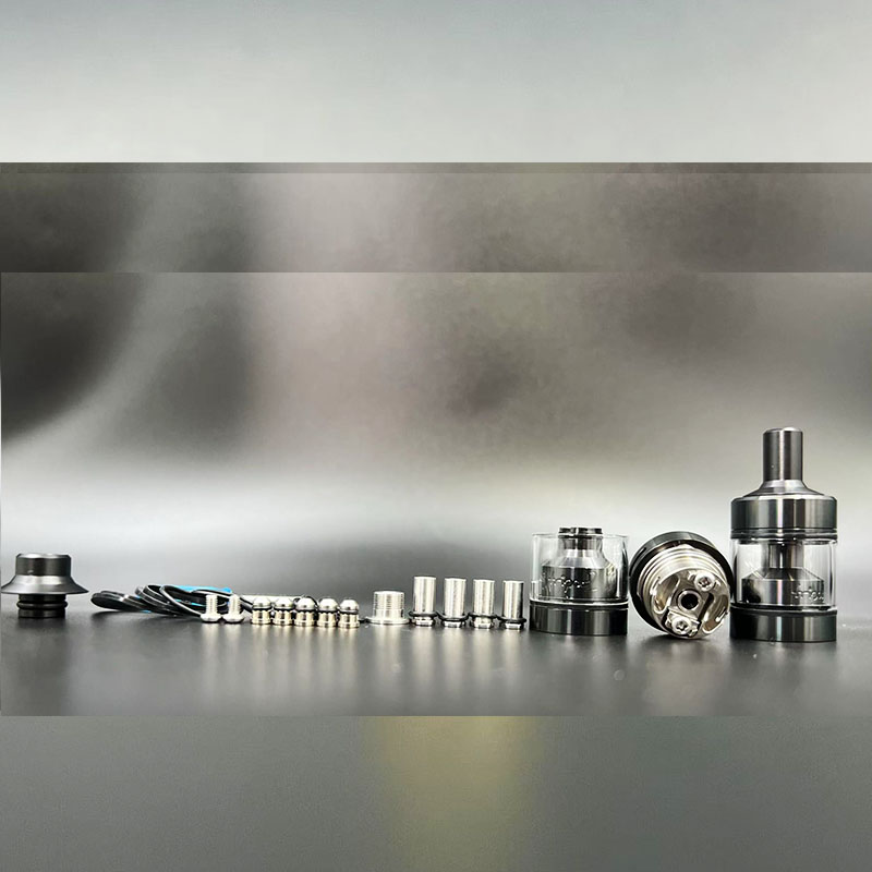 Vafflee vape Tripod 2 RTA MTL/DL Atomizer 316ss 22mm 2.8ml Top Fill Single Coil Rebuildable Tank With 10PCS Air Pins - Image 6