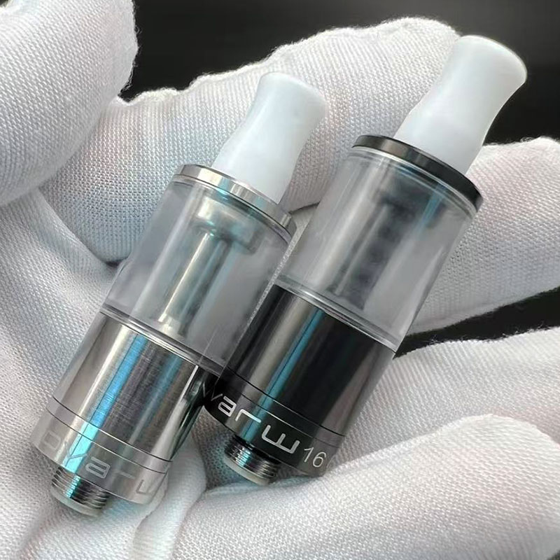 Vafflee Dvarw 16 FL RTA Rebuildable Tank SS316 2.0ml 16mm Diameter with Full Airflow Inserts Set Single Coil Vape Atomizers - Image 7